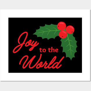 Joy to the World! Happy Holidays Posters and Art